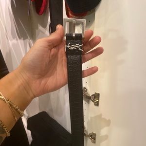 BARELY WORN YSL CROCODILE BELT MENS 38